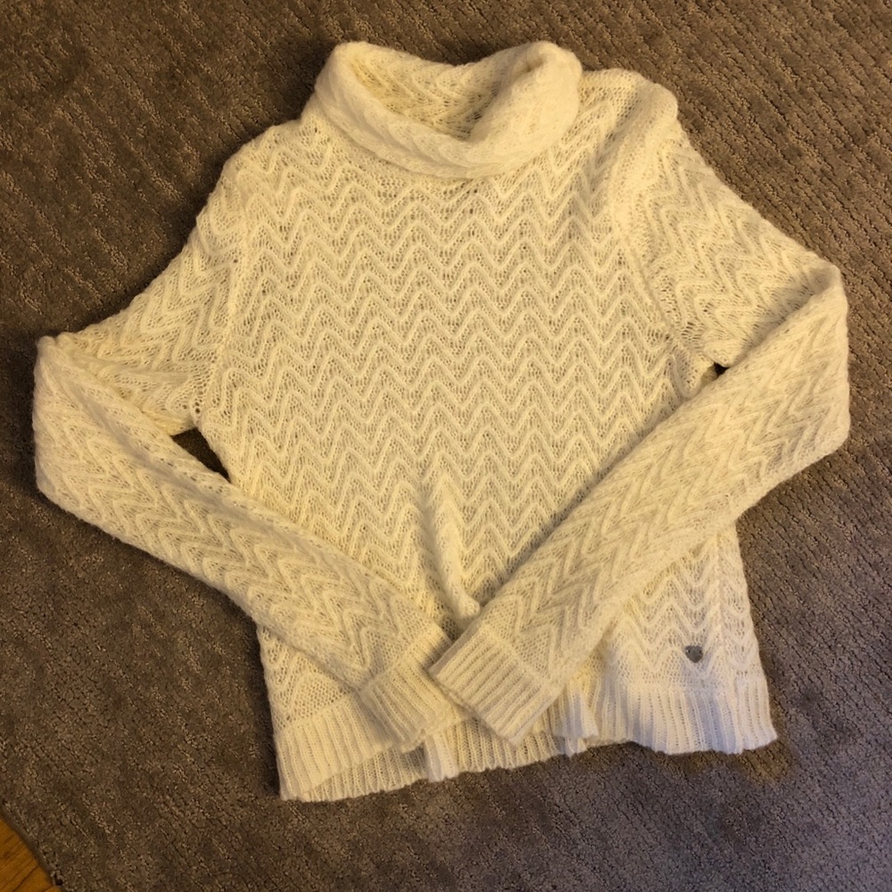 White turtleneck